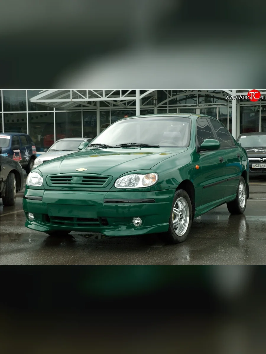 Передний бампер Дельта ЗАЗ Sens хэтчбэк (2007-2017) (Неокрашенный)  в Перми Пермском крае