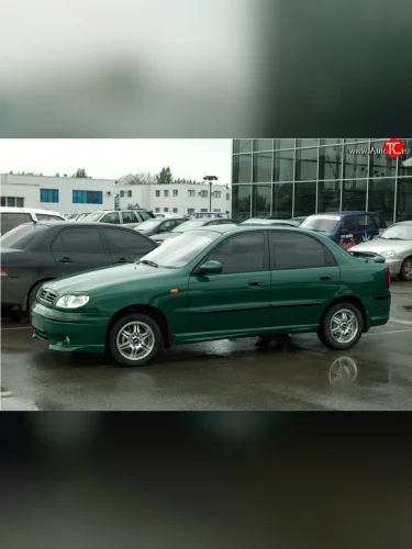 Комплект молдингов Дельта Daewoo Lanos T150 рестайлинг, седан (2000-2009)