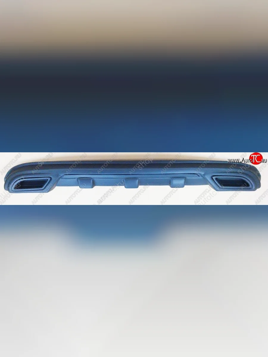 Диффузор заднего бампера Master-Tuning Daewoo Gentra KLAS седан (2012-2016) (Неокрашенная)  в Керчи Республика Крым