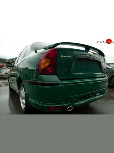 Задний бампер Дельта Daewoo Lanos T150 рестайлинг, седан (2000-2009)