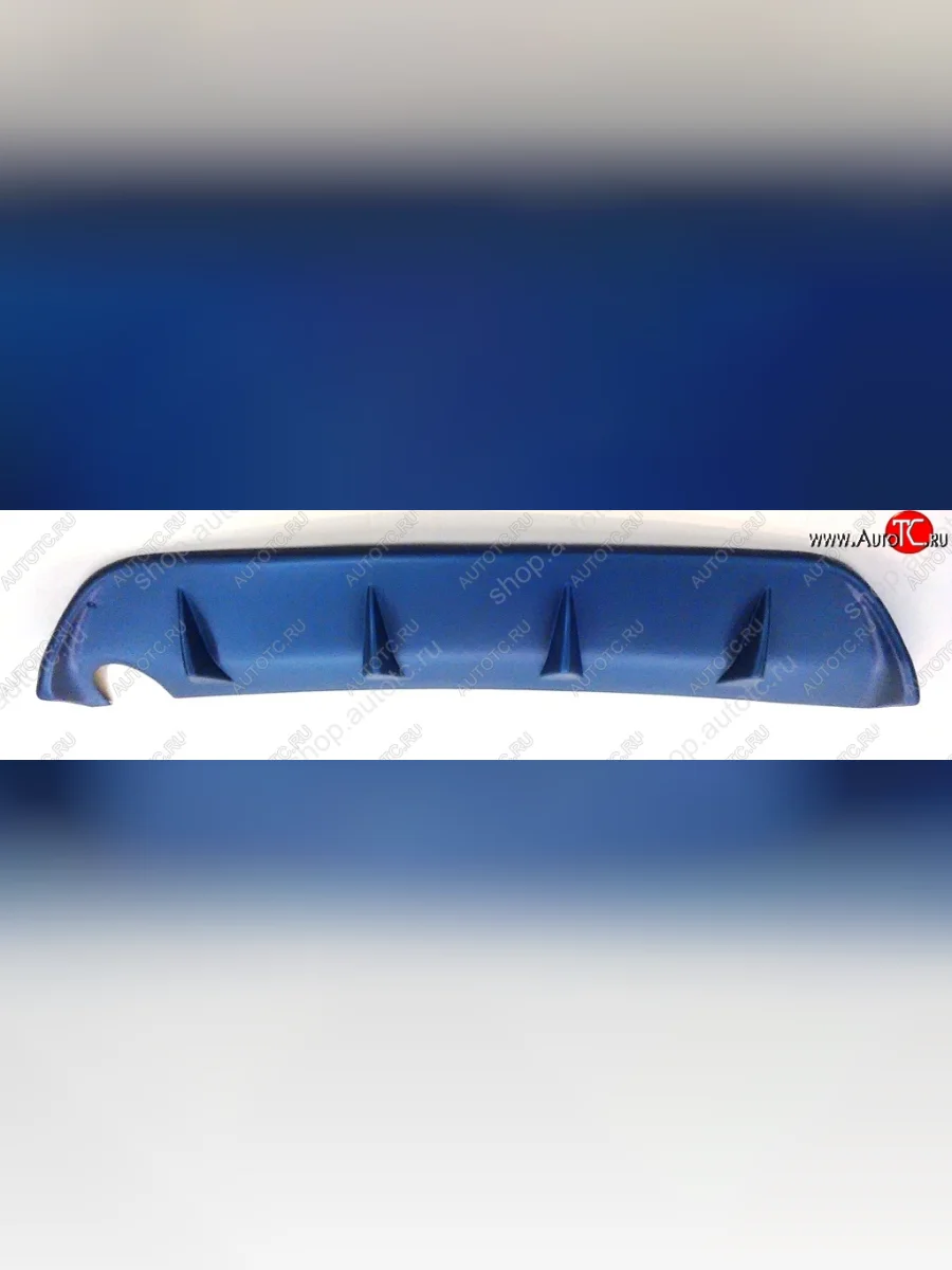 Диффузор заднего бампера Master-Tuning Daewoo Nexia рестайлинг (2008-2015) (Неокрашенная)  в Перми Пермском крае