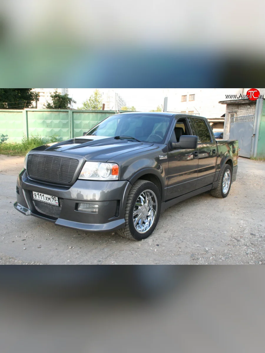 Передний бампер AS Concept Ford F 150 6 дорестайлинг (2003-2005) (Неокрашенный)  с доставкой в г. Керчь