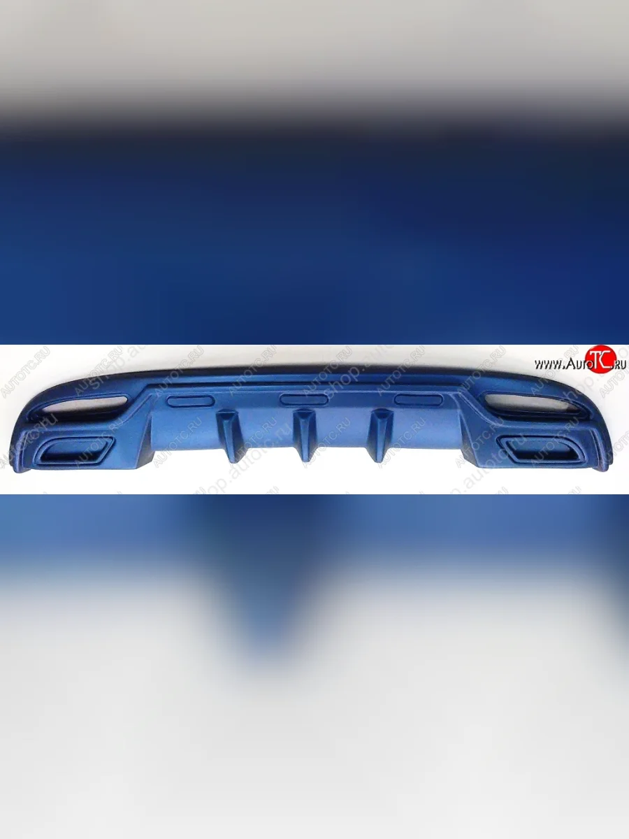 Диффузор заднего бампера Master-Tuning Hyundai Elantra MD дорестайлинг (2010-2013) (Неокрашенная)  в Керчи Республика Крым