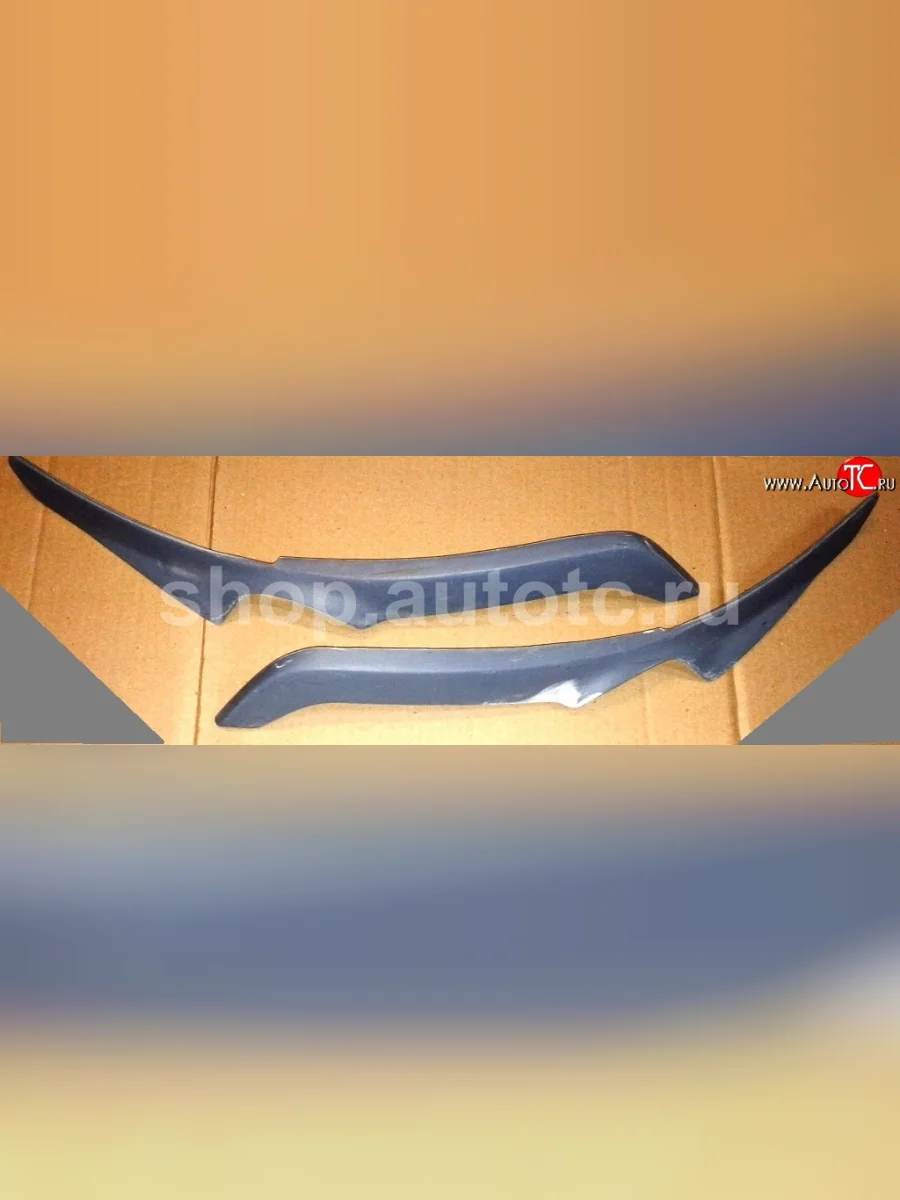 Комплект ресничек на фары MT INFINITI FX45 S50 рестайлинг (2005-2009) (Неокрашенные)  в Керчи Республика Крым