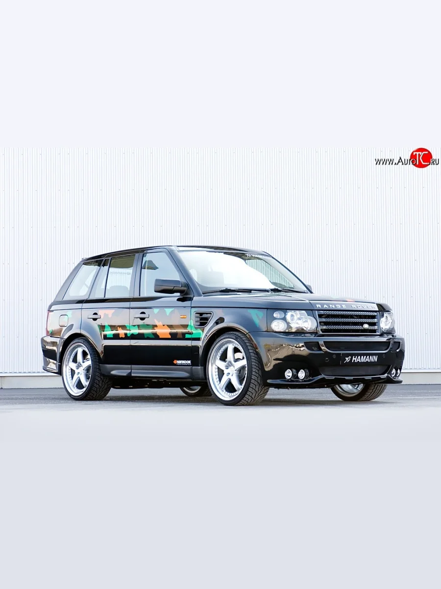 Пороги накладки HAMANN CONQUEROR I Land Rover Range Rover Sport 1 L320 дорестайлинг (2005-2009) (Неокрашенные)  в Воронеже Воронежской области