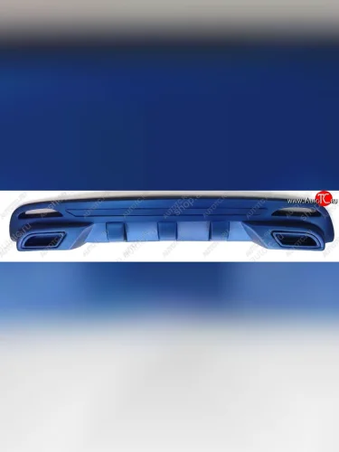 Диффузор заднего бампера Master-Tuning KIA Rio 3 QB дорестайлинг седан (2011-2015)