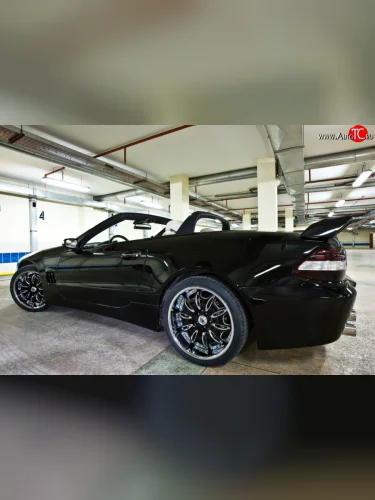 Пороги накладки AS Concept Mercedes-Benz SL class R230 (2002-2008)