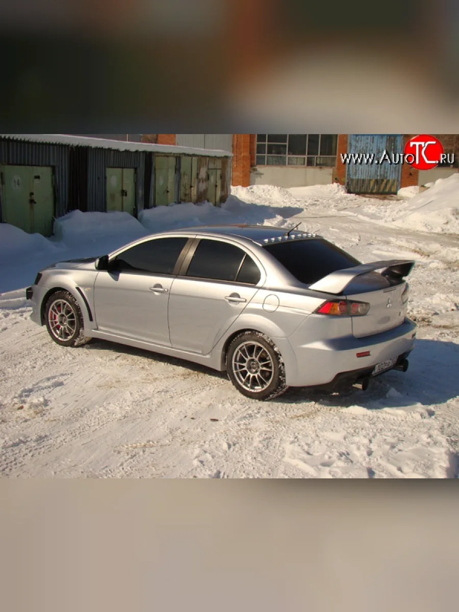 Диффузор Evo на крышу  Mitsubishi Lancer (2007-2017) 10 CY (Неокрашенный)  с доставкой в г. Керчь