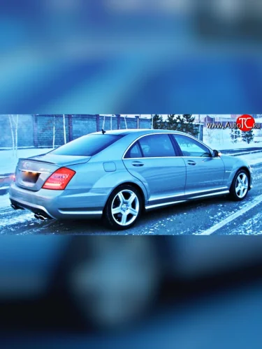 Задний бампер AMG Mercedes-Benz S class 5 W221 седан дорестайлинг (2005-2009)