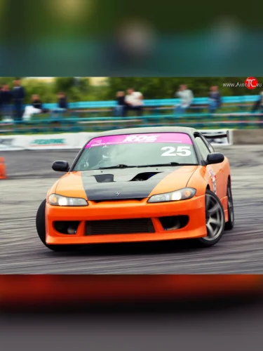 Передний бампер V-speed Nissan Silvia S15 (1999-2002)