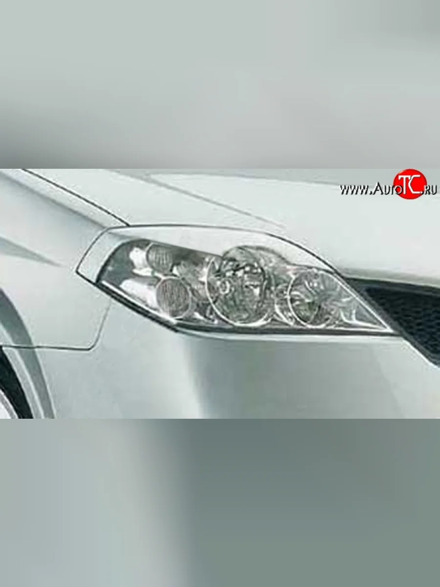 Реснички AS-Concept на фары Nissan Primera 3 P12 седан (2001-2008) (Неокрашенные)  в Керчи Республика Крым