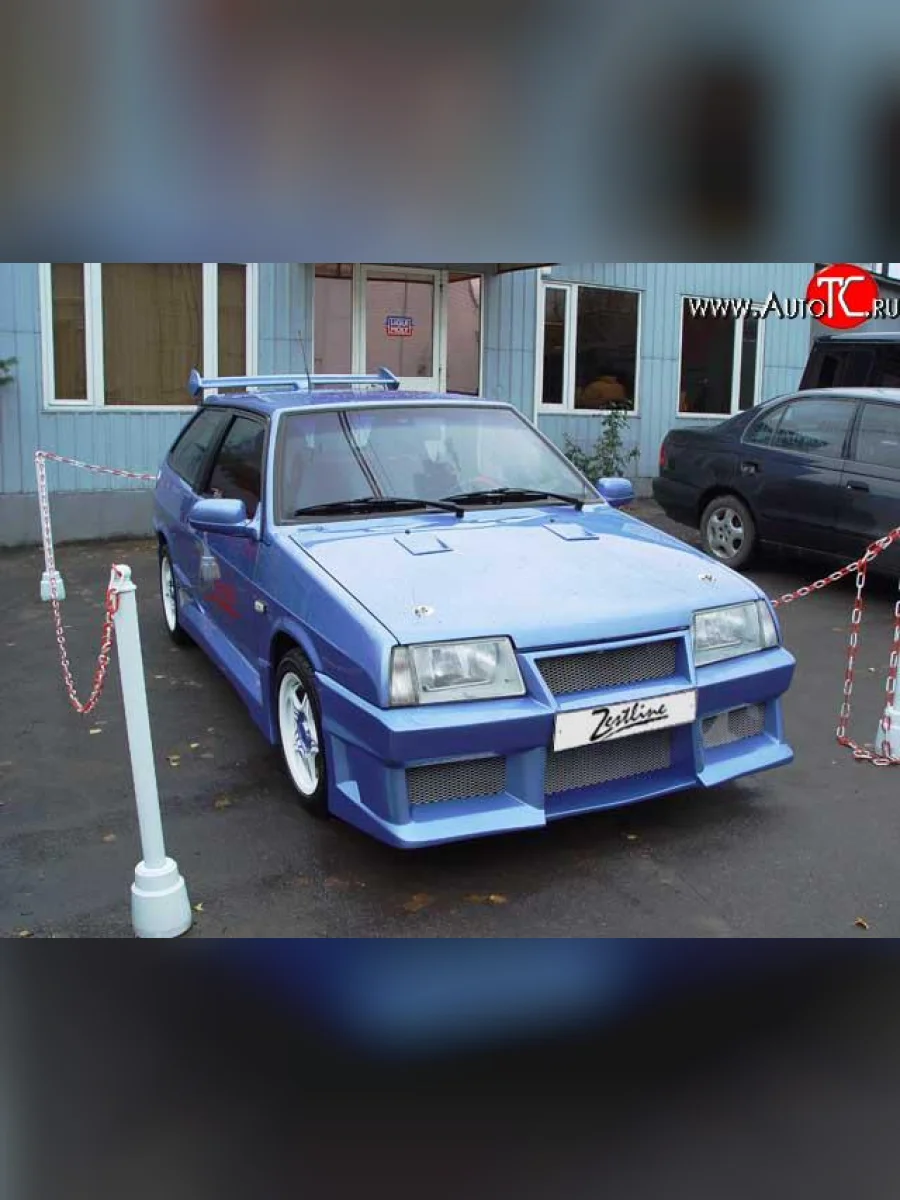 Передний бампер ZestLine Лада ВАЗ 2109 (1987-2004) (Неокрашенный)  в Самаре Самарской области