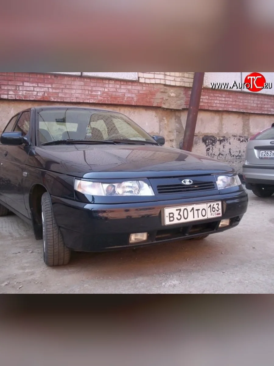 Реснички на фары Искра Лада ВАЗ 2110 седан (1995-2007) (Неокрашенные)  с доставкой в г. Керчь