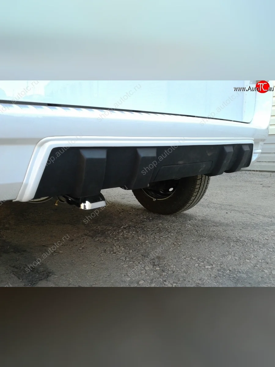 Диффузор заднего бампера Sport Лада ВАЗ Ларгус дорестайлинг R90 (2012-2021) (Неокрашенная)  с доставкой в г. Пермь