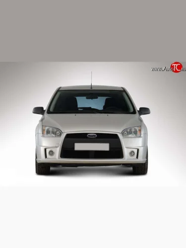 Передний бампер YTE Ford Focus 2 хэтчбэк 3 дв. дорестайлинг (2004-2007)