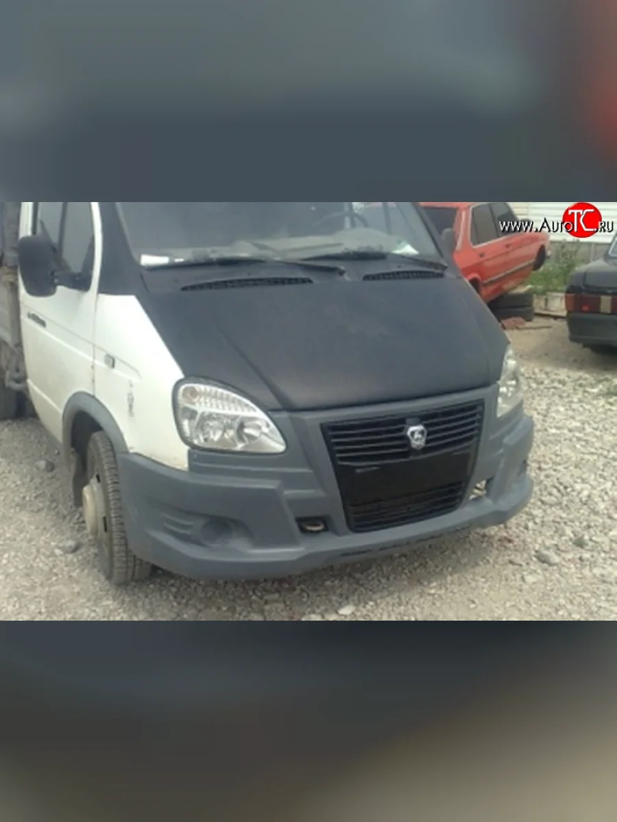 Пластиковый капот New-Standart ГАЗ Соболь 2217 Бизнес автобус 2-ой рестайлинг автобус (2010-2025) (Неокрашенный)  в Перми Пермском крае