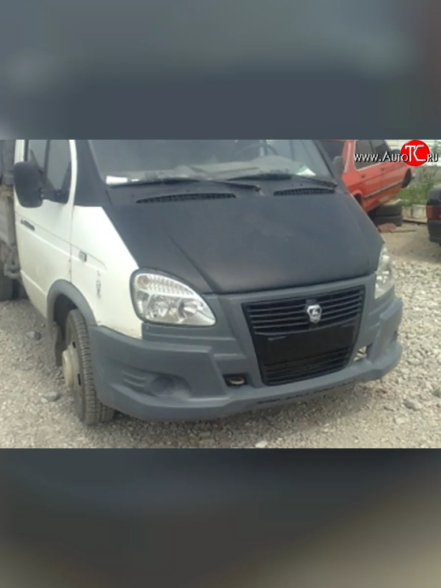 Передний бампер Busnes-Sport ГАЗ Соболь 2217 Бизнес автобус 2-ой рестайлинг автобус (2010-2025) (Неокрашенный)  в Перми Пермском крае