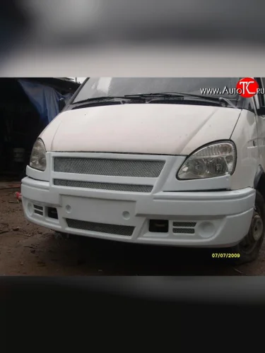 Передний бампер Ривьера ГАЗ ГАЗель 3302 1-ый рестайлинг бортовой  (2003-2010)