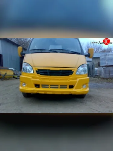 Передний бампер Revolution ГАЗ ГАЗель 3302 1-ый рестайлинг бортовой  (2003-2010)