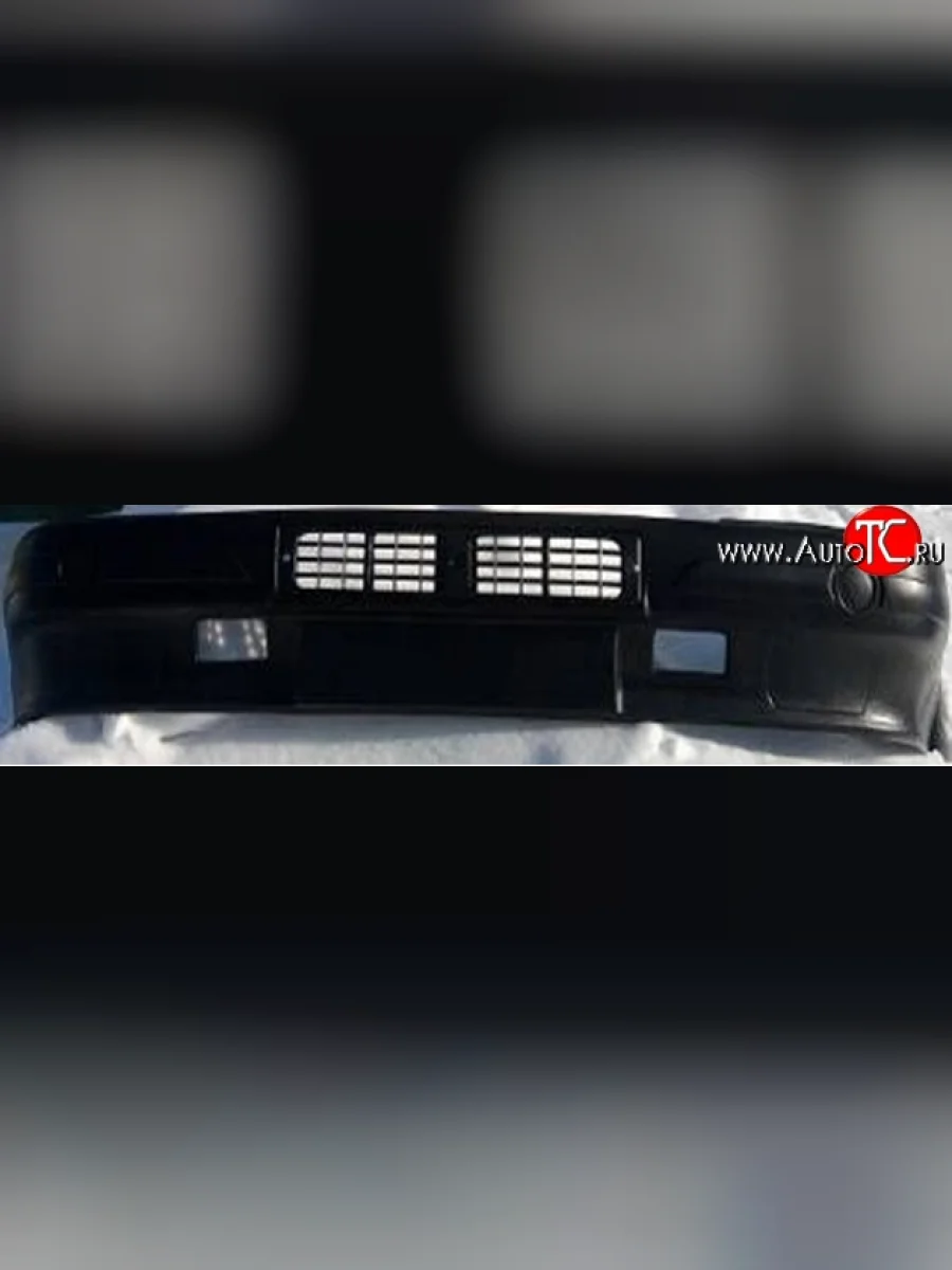 Передний бампер Стандарт ГАЗ ГАЗель 2705 дорестайлинг цельнометаллический фургон (1995-2002) (Тисненый пластик)  в Керчи Республика Крым