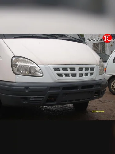 Решётка радиатора Ауди стиль ГАЗ Баргузин 2217 автобус 2-ой рестайлинг (2010-2025)