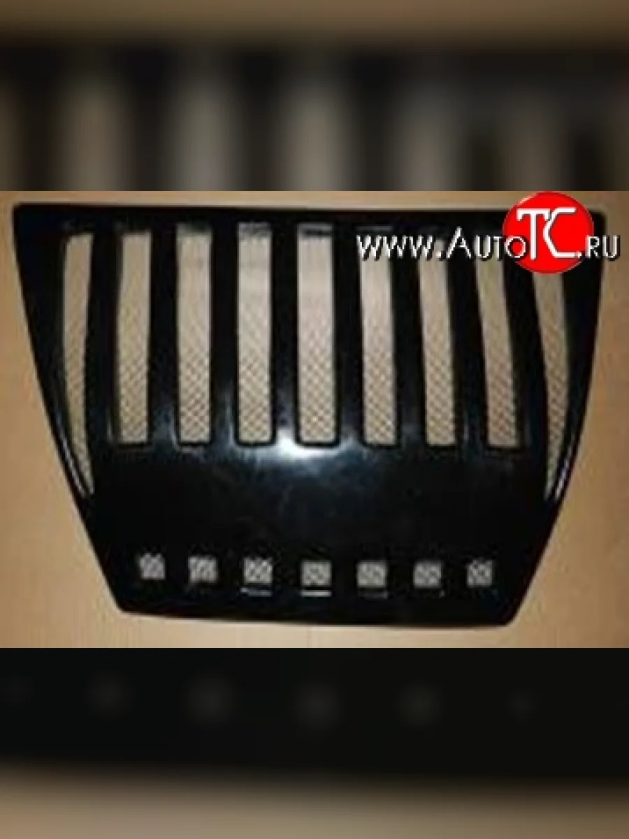 Вставка в нижнюю часть бампера Акула ГАЗ Соболь 2217 Бизнес автобус 2-ой рестайлинг автобус (2010-2025) (Неокрашенная)  в Перми Пермском крае