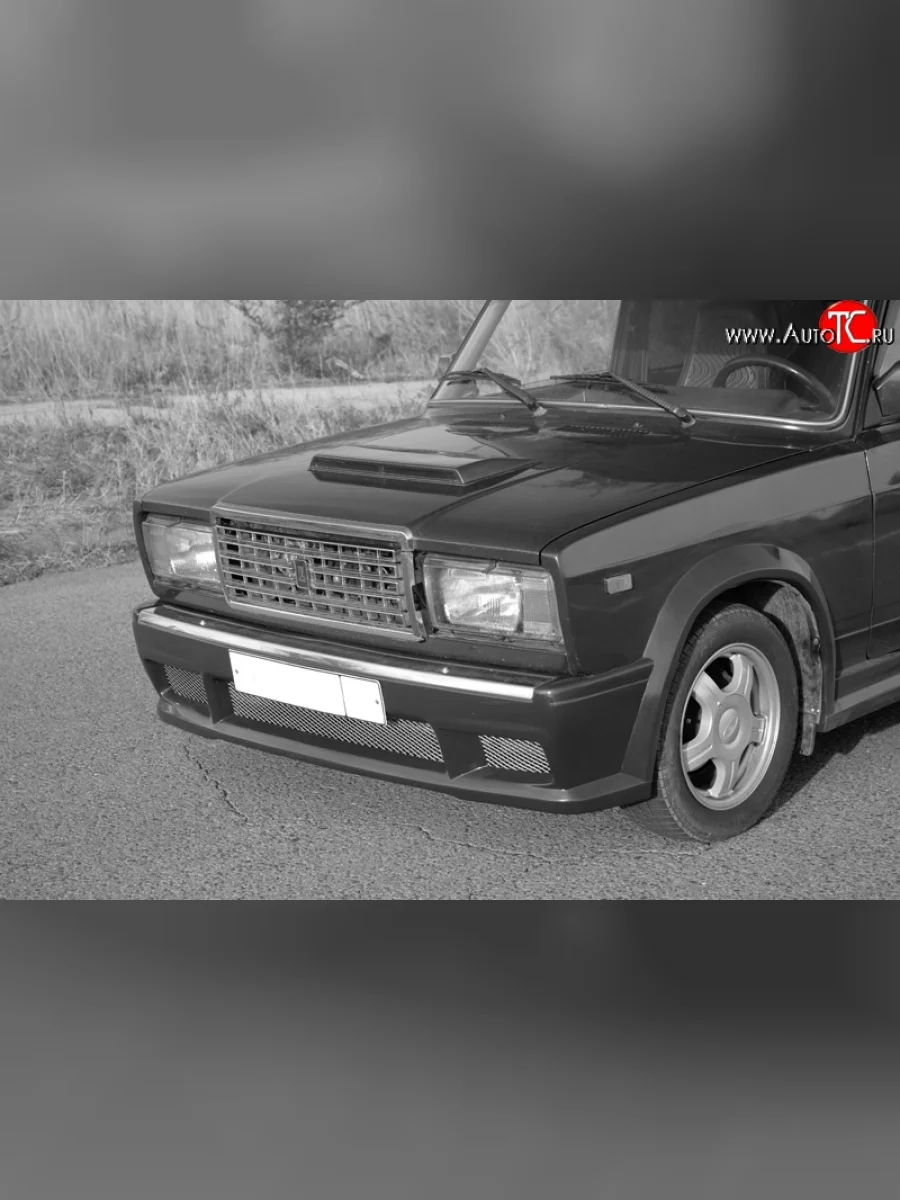 Воздухозаборник Снайпер на капот Hyundai Azera (2012-2018) (Неокрашенный)