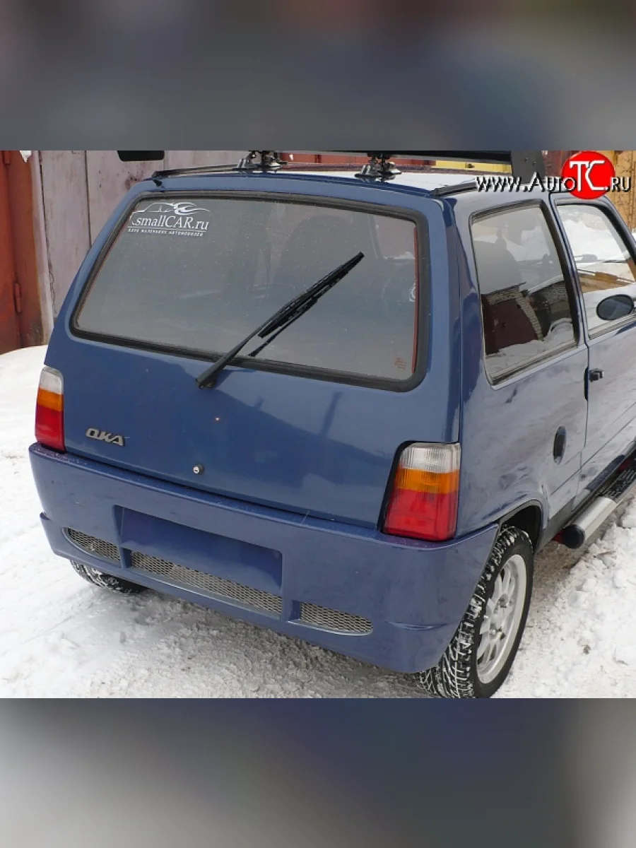 Задний бампер Я-робот Лада ВАЗ Ока 1111 (1988-2008) (Неокрашенный)  в Керчи Республика Крым