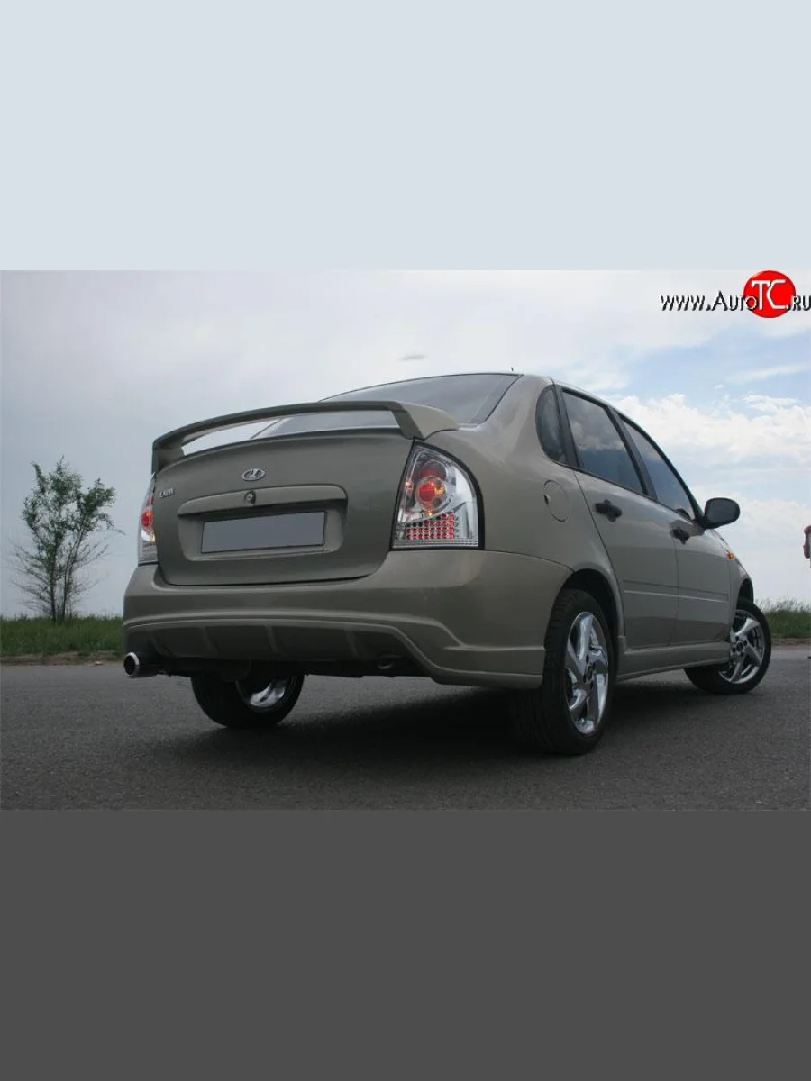 Спойлер Снайпер Лада ВАЗ Калина 1118 седан (2004-2013) (Неокрашенный)  в Самаре Самарской области