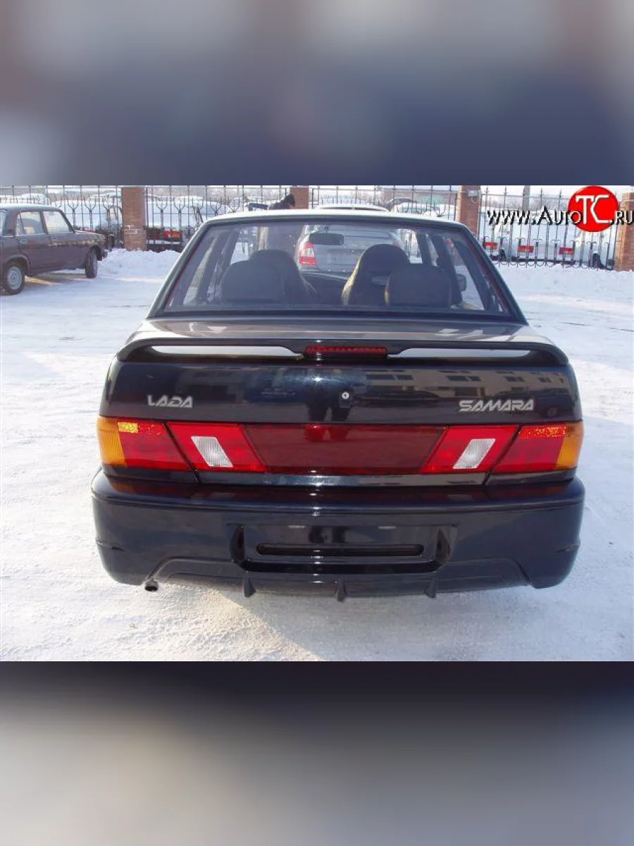 Задний бампер Снайпер Лада ВАЗ 2115 (1997-2012) (Неокрашенный)  с доставкой в г. Керчь