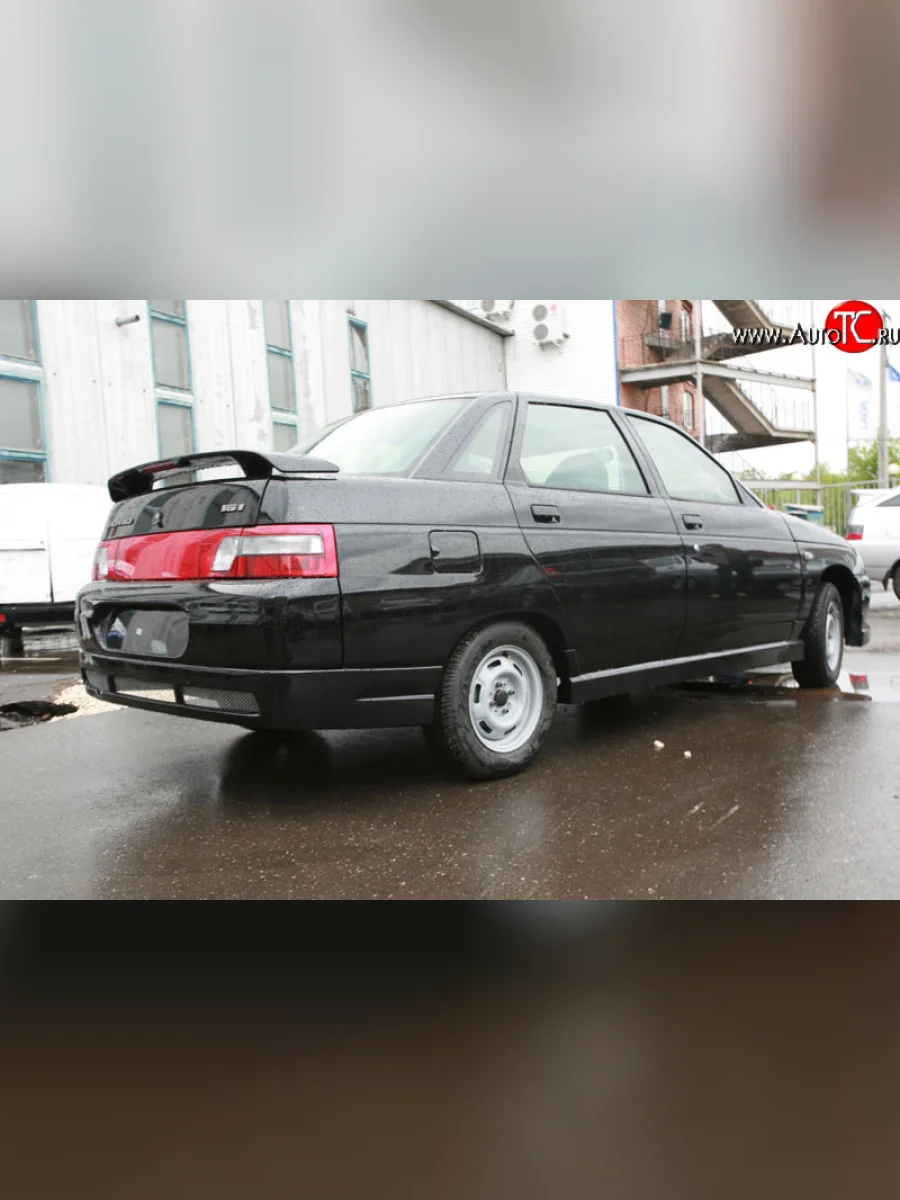 Пороги накладки Снайпер Лада ВАЗ 2110 седан (1995-2007) (Неокрашенные)  в Перми Пермском крае