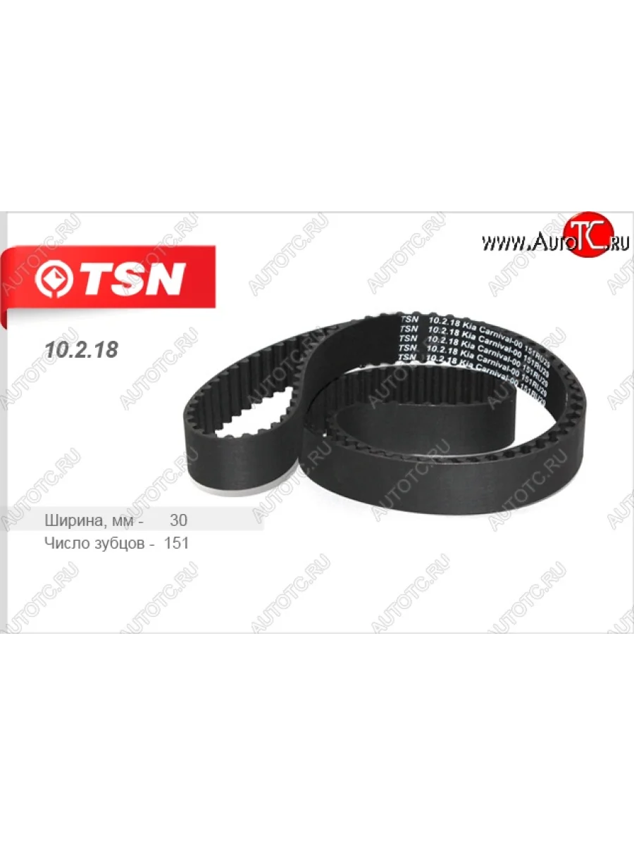 Ремень ГРМ (зубчатый)TSN KIA Carnival VQ минивэн рестайлинг (2010-2014)  в Керчи Республика Крым