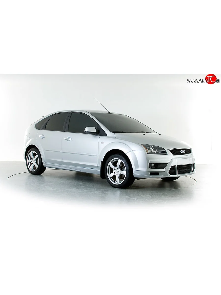 Накладка переднего бампера Sport Style Ford Focus 2 хэтчбэк 3 дв. дорестайлинг (2004-2007) (Неокрашенная)  с доставкой в г. Керчь