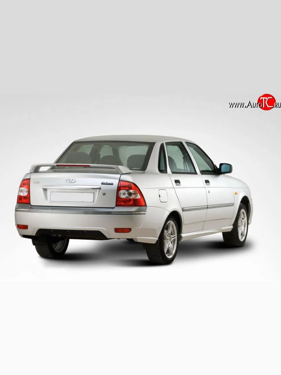 Комплект молдингов с хром.вставками Галант Лада ВАЗ 2110 седан (1995-2007) (Неокрашенные)  в Самаре Самарской области