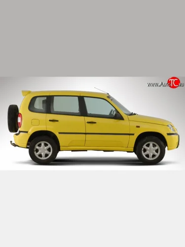 Пороги накладки Ниагара Chevrolet Niva 2123 дорестайлинг (2002-2008)