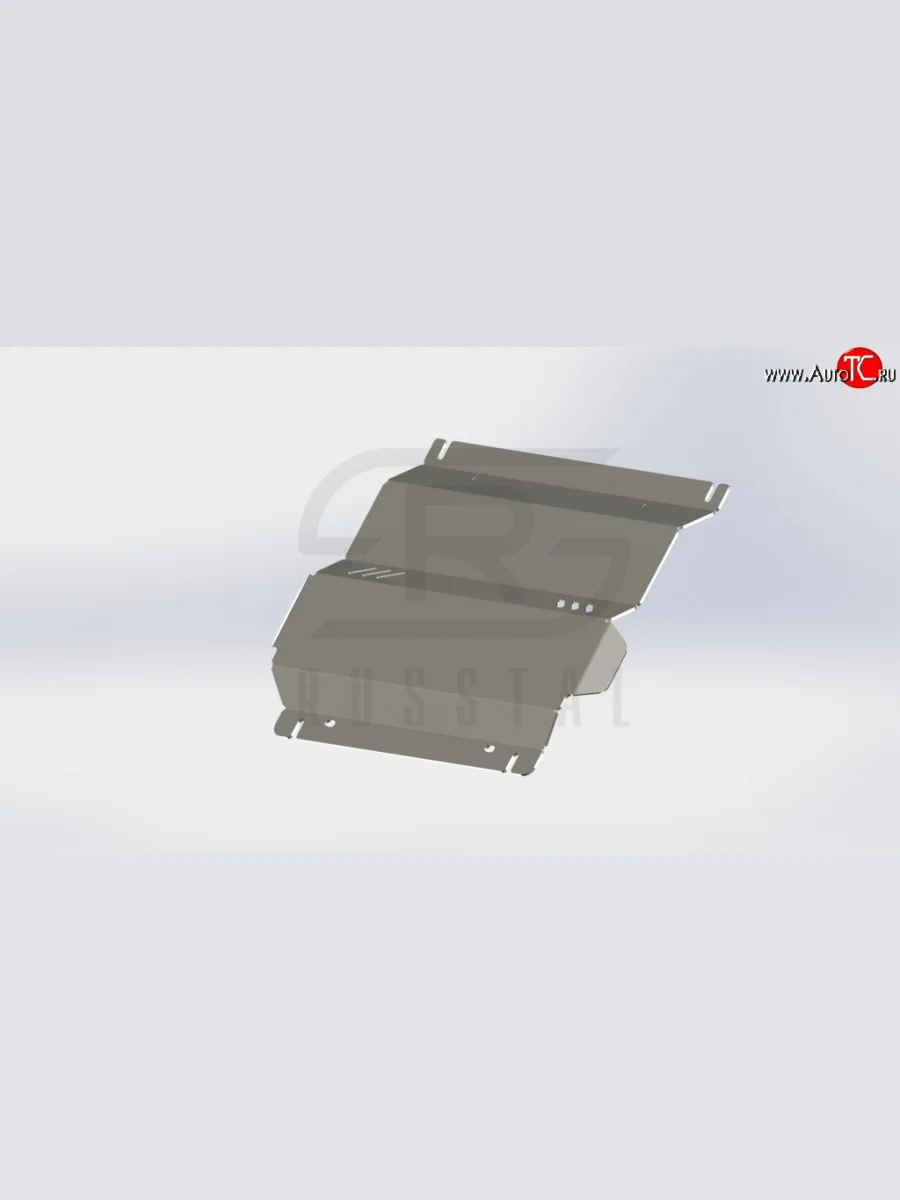 Защита картера двигателя Russtal Mitsubishi L200 4  дорестайлинг (2006-2014)  в Керчи Республика Крым