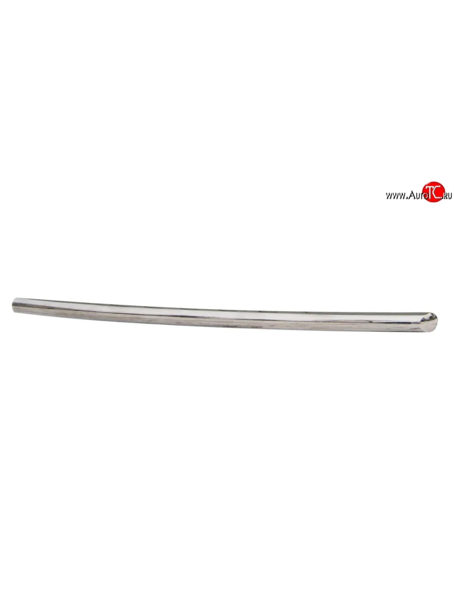 Одинарная защита переднего бампера диаметром 42 мм SLITKOFF Лада ВАЗ Ларгус дорестайлинг R90 (2012-2021)  в Перми Пермском крае