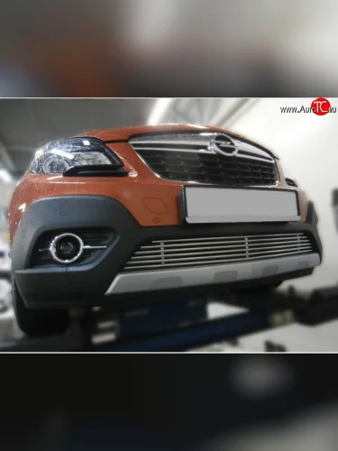 Декоративная вставка воздухозаборника Berkut Opel Mokka  дорестайлинг (2012-2016)