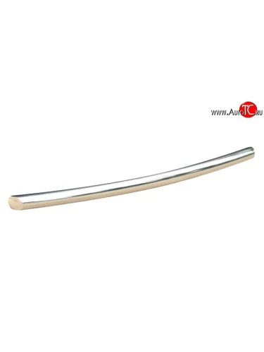 Одинарная защита заднего бампера из трубы диаметром 63 мм SLITKOFF SSANGYONG Kyron дорестайлинг (2005-2007)