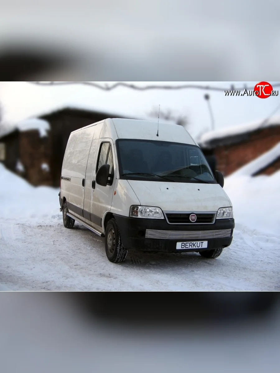 Декоративная вставка воздухозаборника (рестайлинг) Berkut Fiat Ducato 230 (1994-2002)  в Самаре Самарской области
