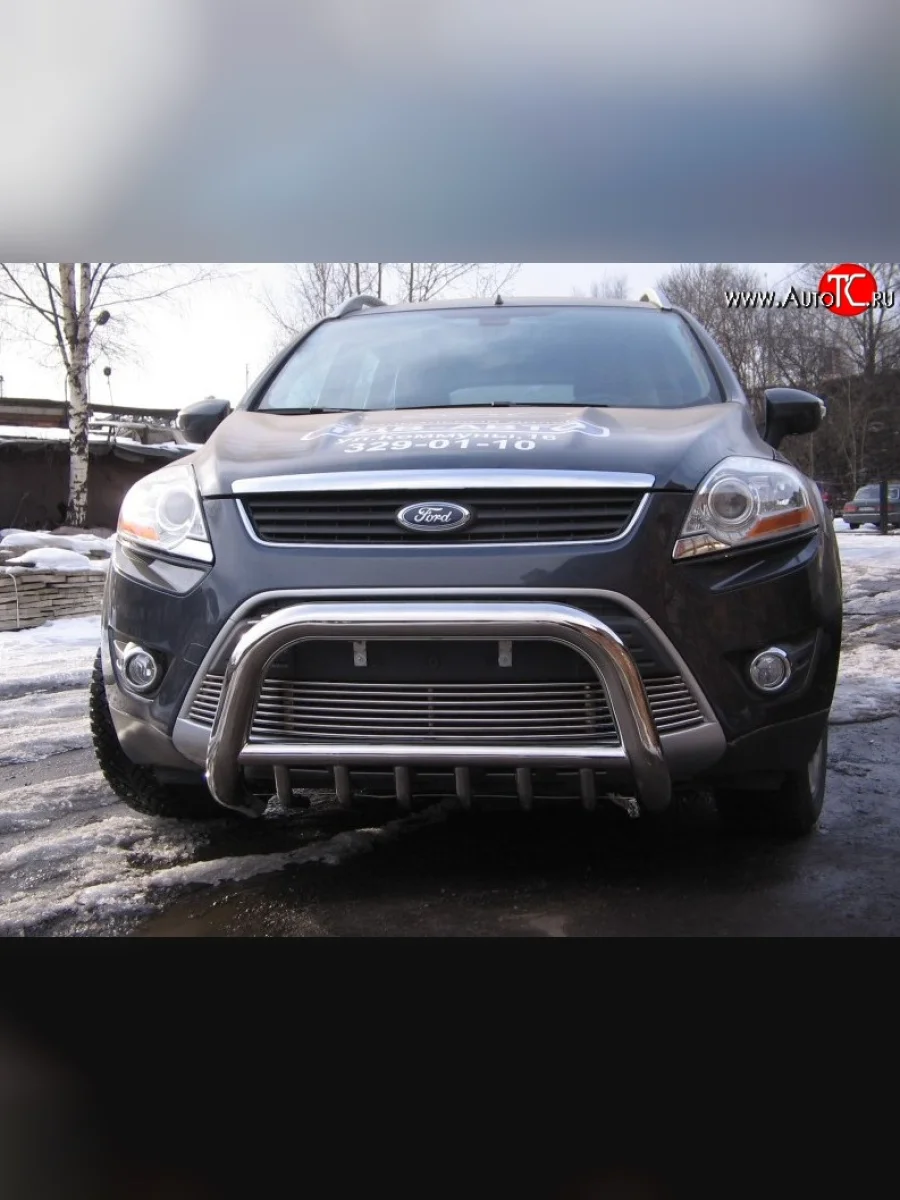 Декоративная вставка воздухозаборника Berkut Ford Kuga 1 (2008-2013)  в Воронеже Воронежской области