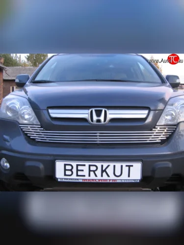 Декоративная вставка воздухозаборника Berkut Honda CR-V RE1,RE2,RE3,RE4,RE5,RE7 дорестайлинг (2007-2010)