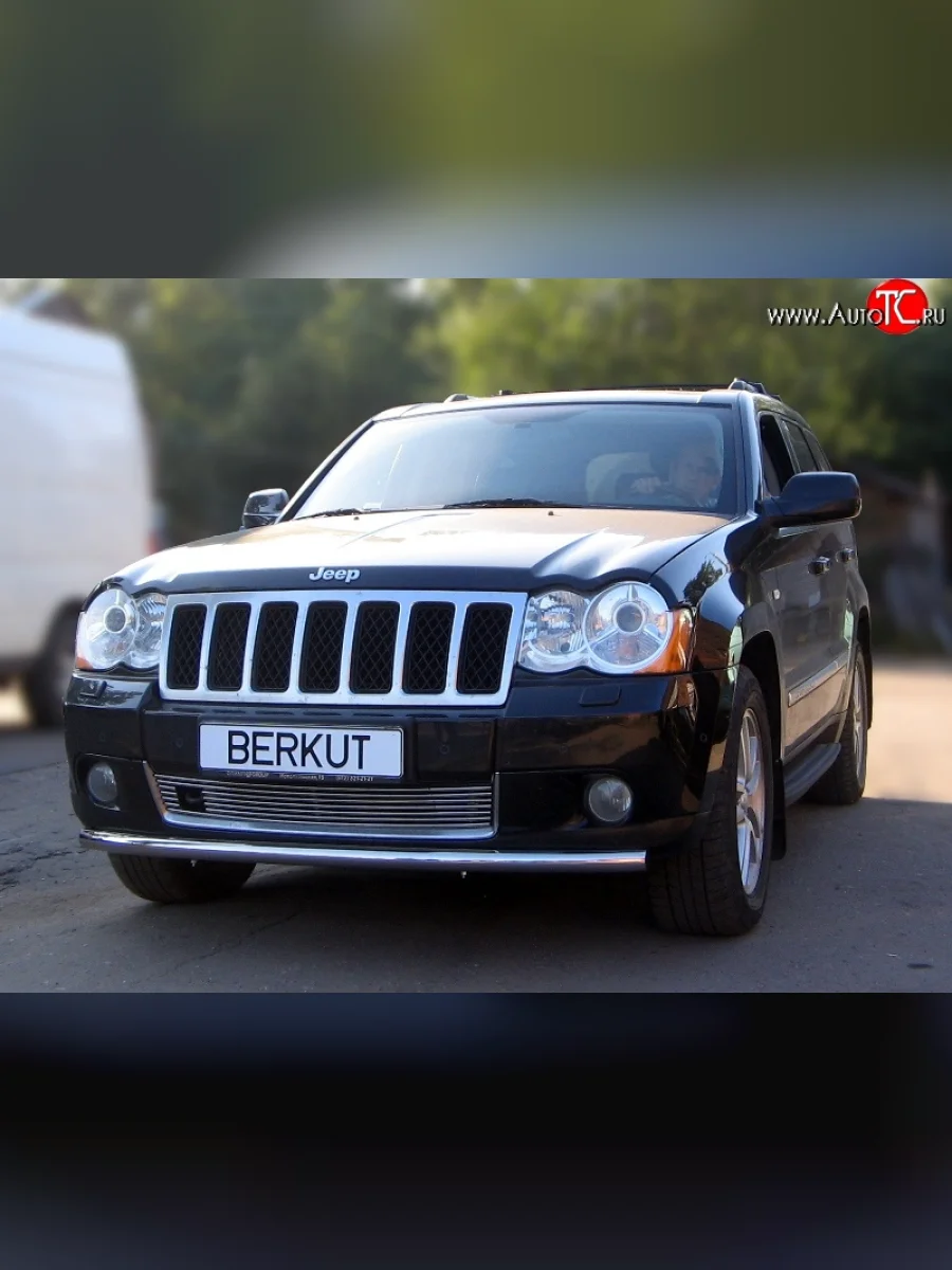 Декоративная вставка воздухозаборника Berkut Jeep Grand Cherokee WK (2004-2010)  в Самаре Самарской области