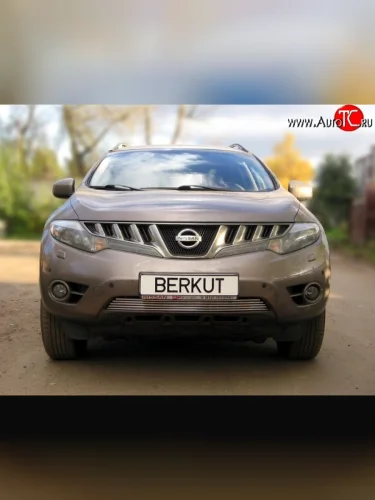 Декоративная вставка воздухозаборника Berkut Nissan Murano 2 Z51 дорестайлинг (2008-2011)