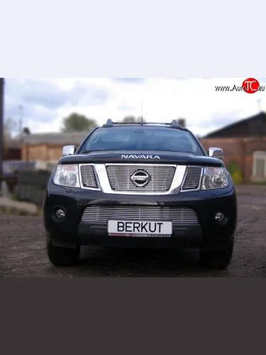 Декоративная вставка воздухозаборника (рестайлинг) Berkut Nissan Navara 2 D40 дорестайлинг (2004-2010)