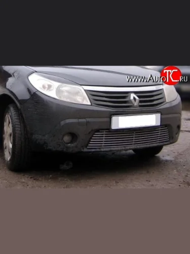 Декоративная вставка воздухозаборника Berkut Renault Sandero 1 (2009-2014)