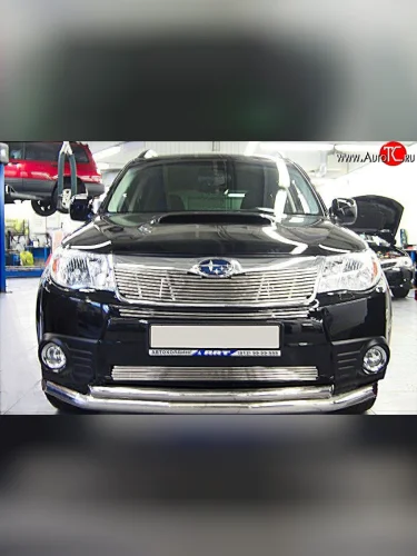 Декоративная вставка воздухозаборника SH (рестайлинг) Berkut Subaru Forester SH (2008-2013)