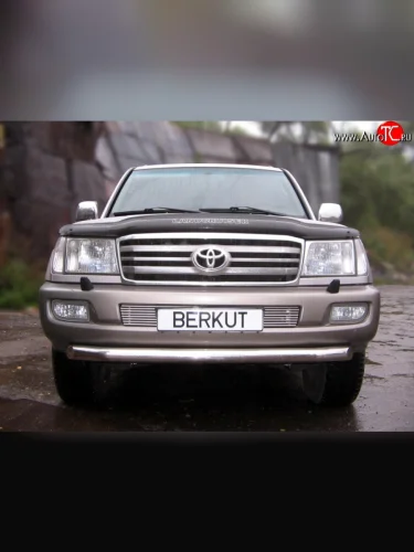 Декоративная вставка воздухозаборника (рестайлинг) Berkut Toyota Land Cruiser 10 100 дорестайлинг (1998-2002)