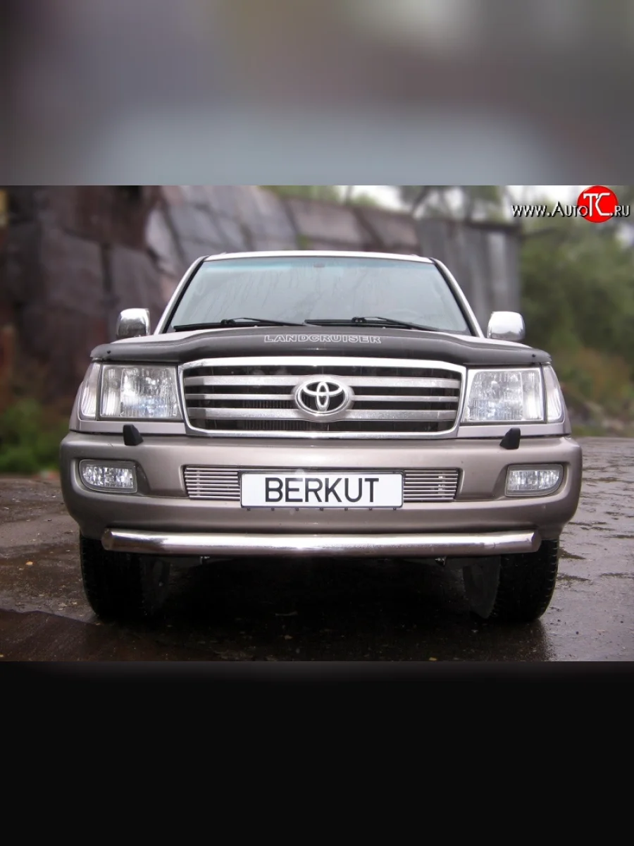 Декоративная вставка воздухозаборника (рестайлинг) Berkut Toyota Land Cruiser 10 100 дорестайлинг (1998-2002)  в Воронеже Воронежской области
