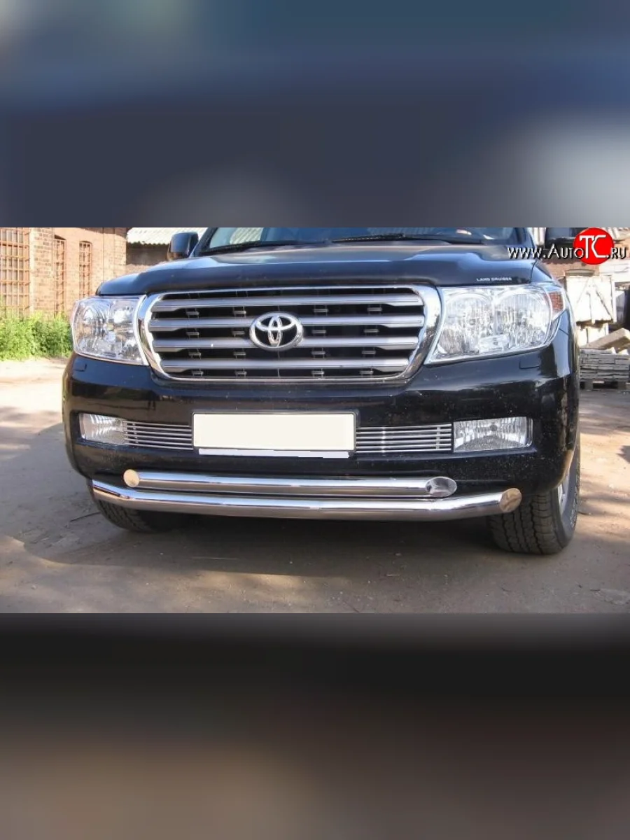 Декоративная вставка воздухозаборника Berkut Toyota Land Cruiser 200 дорестайлинг (2007-2012)  в Самаре Самарской области